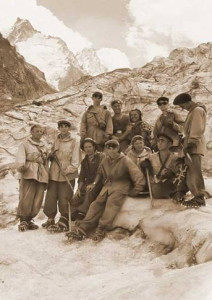 Ледник Кашка-Таш, 1957 г.